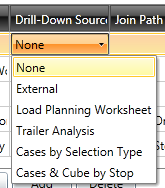 drill down source drop down