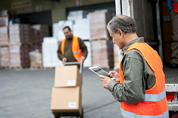 load planning, syntelic software, trucking managers planning loads of cargo in semi trucks